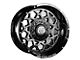 Anthem Off-Road Avenger Gloss Black Milled 6-Lug Wheel; 20x12; -44mm Offset (03-09 4Runner)