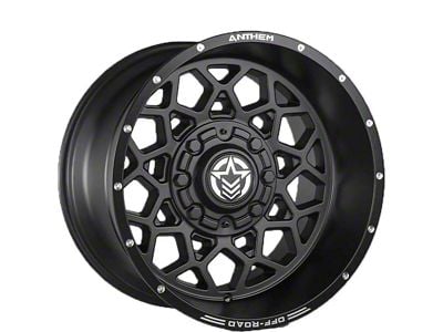 Anthem Off-Road Avenger Satin Black 6-Lug Wheel; 20x12; -44mm Offset (03-09 4Runner)