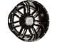 Anthem Off-Road Equalizer Gloss Black Milled 6-Lug Wheel; 20x12; -44mm Offset (03-09 4Runner)