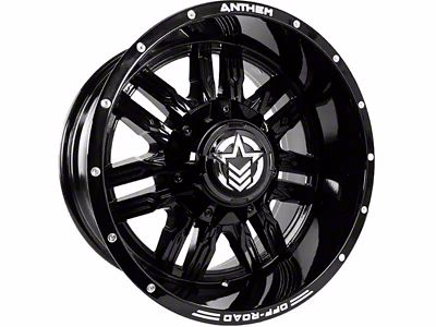 Anthem Off-Road Equalizer Gloss Black 6-Lug Wheel; 20x10; -24mm Offset (03-09 4Runner)