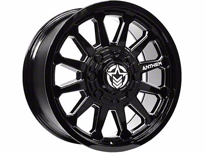 Anthem Off-Road Intimidator Gloss Black Milled 6-Lug Wheel; 17x9; 0mm Offset (03-09 4Runner)