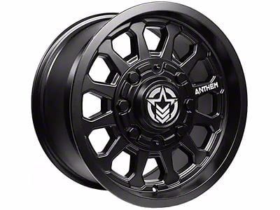 Anthem Off-Road Intimidator Satin Black 6-Lug Wheel; 20x10; -24mm Offset (03-09 4Runner)