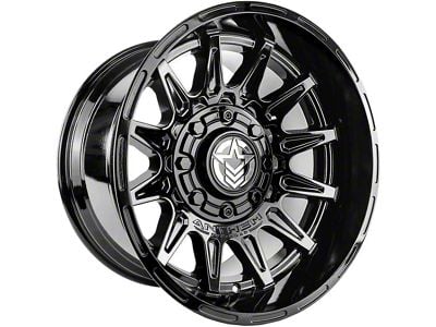 Anthem Off-Road Liberty Gloss Black 6-Lug Wheel; 20x12; -44mm Offset (03-09 4Runner)