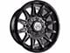 Anthem Off-Road Liberty Satin Black 6-Lug Wheel; 17x9; -12mm Offset (03-09 4Runner)