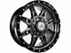 Anthem Off-Road Rogue Gloss Black Milled 6-Lug Wheel; 17x9; 0mm Offset (03-09 4Runner)