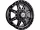 Anthem Off-Road Rogue Satin Black 6-Lug Wheel; 17x8.5; 0mm Offset (03-09 4Runner)