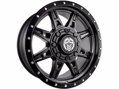 Anthem Off-Road Rogue Satin Black 6-Lug Wheel; 17x9; -12mm Offset (03-09 4Runner)