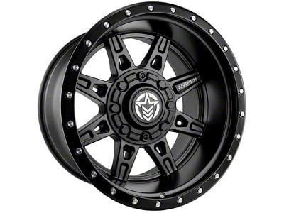 Anthem Off-Road Rogue Satin Black 6-Lug Wheel; 20x12; -44mm Offset (03-09 4Runner)