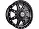 Anthem Off-Road Rogue Satin Black 6-Lug Wheel; 20x9; 0mm Offset (03-09 4Runner)