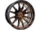 Anthem Off-Road Talon Bronze 6-Lug Wheel; 20x10; -24mm Offset (03-09 4Runner)