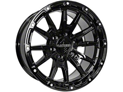 Anthem Off-Road Talon Gloss Black 6-Lug Wheel; 18x9; -12mm Offset (03-09 4Runner)