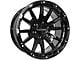 Anthem Off-Road Talon Gloss Black 6-Lug Wheel; 18x9; -12mm Offset (03-09 4Runner)