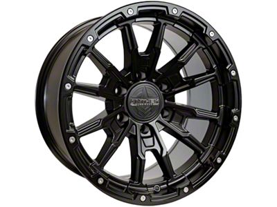 Anthem Off-Road Talon Satin Black 6-Lug Wheel; 18x9; -12mm Offset (03-09 4Runner)