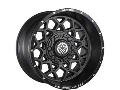 Anthem Off-Road Avenger Satin Black 6-Lug Wheel; 20x12; -44mm Offset (04-15 Titan)