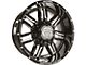 Anthem Off-Road Equalizer Gloss Black Milled 6-Lug Wheel; 20x10; -24mm Offset (04-15 Titan)