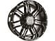 Anthem Off-Road Equalizer Gloss Black Milled 6-Lug Wheel; 18x10; -24mm Offset (04-15 Titan)