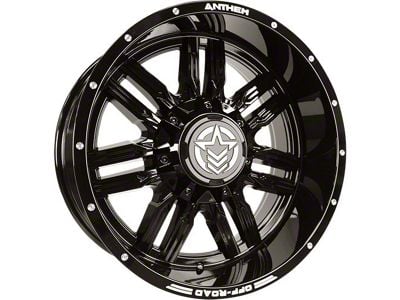 Anthem Off-Road Equalizer Gloss Black 6-Lug Wheel; 18x9; 0mm Offset (04-15 Titan)