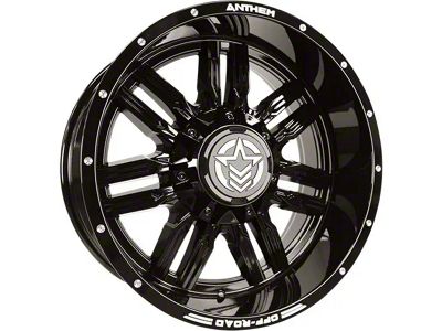 Anthem Off-Road Equalizer Gloss Black 6-Lug Wheel; 20x10; -24mm Offset (04-15 Titan)