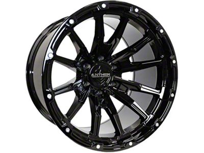 Anthem Off-Road Talon Gloss Black 6-Lug Wheel; 20x12; -44mm Offset (04-15 Titan)