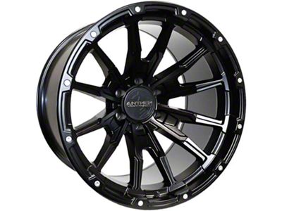 Anthem Off-Road Talon Satin Black 6-Lug Wheel; 20x12; -44mm Offset (04-15 Titan)