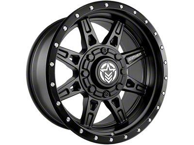 Anthem Off-Road Rogue Satin Black 6-Lug Wheel; 17x9; -12mm Offset (05-21 Frontier)