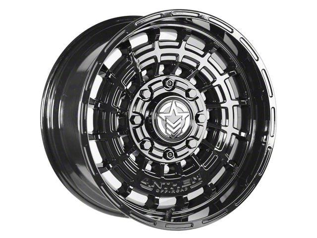 Anthem Off-Road Viper Gloss Black 6-Lug Wheel; 20x10; -18mm Offset (05-21 Frontier)