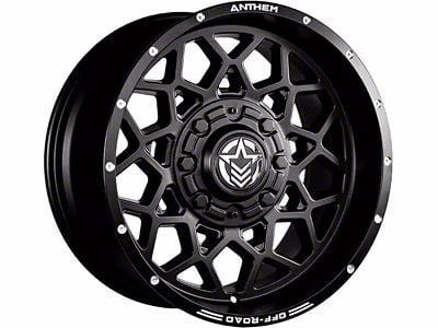 Anthem Off-Road Avenger Satin Black 6-Lug Wheel; 17x9; 0mm Offset (05-15 Tacoma)