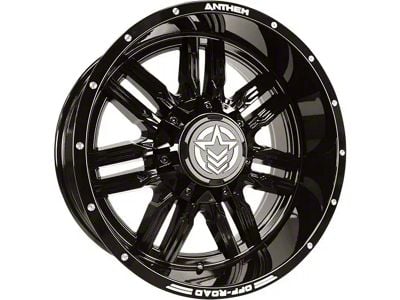 Anthem Off-Road Equalizer Gloss Black 6-Lug Wheel; 20x10; -24mm Offset (05-15 Tacoma)