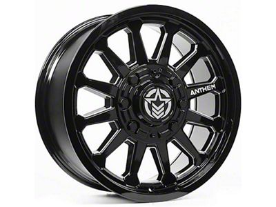 Anthem Off-Road Intimidator Gloss Black Milled 6-Lug Wheel; 17x9; 0mm Offset (05-15 Tacoma)