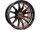 Anthem Off-Road Talon Bronze 6-Lug Wheel; 18x9; -12mm Offset (05-15 Tacoma)