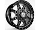 Anthem Off-Road Rogue Gloss Black Milled 5-Lug Wheel; 20x9; 18mm Offset (07-13 Tundra)