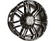 Anthem Off-Road Equalizer Gloss Black Milled 6-Lug Wheel; 20x10; -24mm Offset (10-24 4Runner)