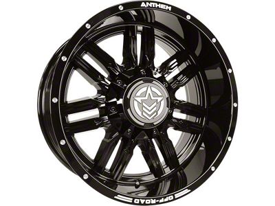 Anthem Off-Road Equalizer Gloss Black 6-Lug Wheel; 20x12; -44mm Offset (10-24 4Runner)