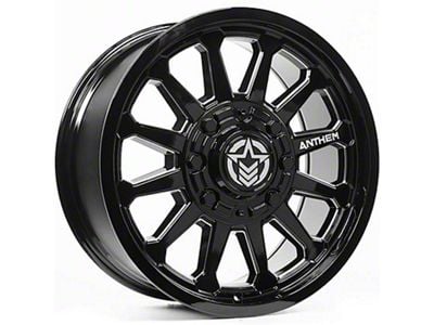 Anthem Off-Road Intimidator Gloss Black Milled 6-Lug Wheel; 17x9; 0mm Offset (10-24 4Runner)