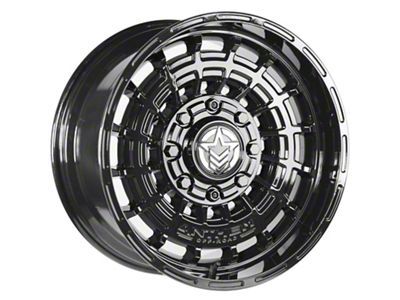 Anthem Off-Road Viper Gloss Black 6-Lug Wheel; 20x10; -18mm Offset (10-24 4Runner)