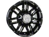 Anthem Off-Road Equalizer Gloss Black Milled 6-Lug Wheel; 18x9; -12mm Offset (2024 Tacoma)