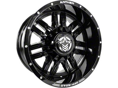 Anthem Off-Road Equalizer Gloss Black 6-Lug Wheel; 18x10; -24mm Offset (2024 Tacoma)