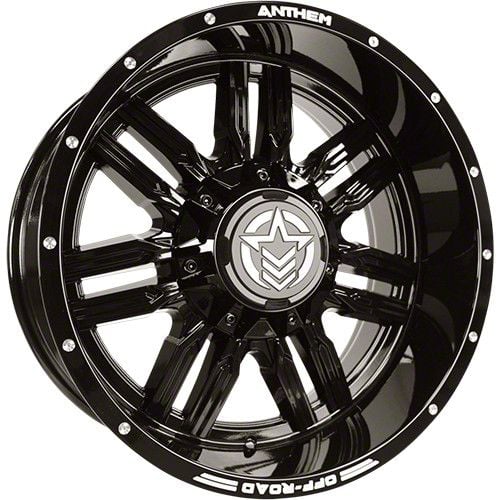 Anthem Off-Road Tacoma Equalizer Gloss Black 6-Lug Wheel; 18x10; -24mm ...