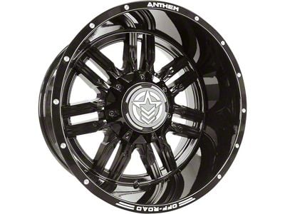 Anthem Off-Road Equalizer Gloss Black 6-Lug Wheel; 20x12; -44mm Offset (2024 Tacoma)