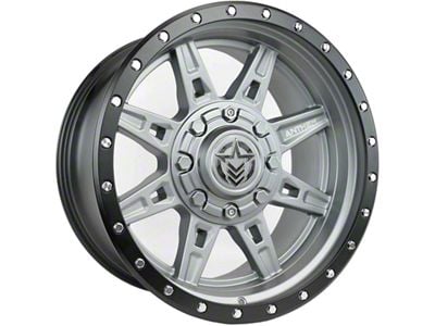 Anthem Off-Road Rogue Titanium Gray 6-Lug Wheel; 17x9; -12mm Offset (2024 Tacoma)