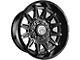 Anthem Off-Road Liberty Satin Black 6-Lug Wheel; 20x12; -44mm Offset (10-24 4Runner)