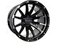 Anthem Off-Road Talon Satin Black 6-Lug Wheel; 20x12; -44mm Offset (10-24 4Runner)