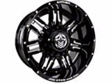 Anthem Off-Road Equalizer Gloss Black Milled 6-Lug Wheel; 18x9; -12mm Offset (22-24 Bronco Raptor)