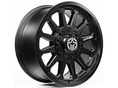 Anthem Off-Road Intimidator Satin Black 6-Lug Wheel; 18x9; -12mm Offset (22-24 Bronco Raptor)