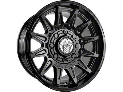 Anthem Off-Road Liberty Satin Black 6-Lug Wheel; 17x9; -12mm Offset (22-24 Bronco Raptor)