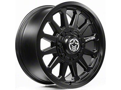 Anthem Off-Road Intimidator Satin Black 6-Lug Wheel; 17x9; 0mm Offset (21-24 Bronco, Excluding Raptor)