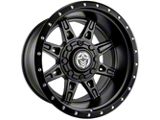 Anthem Off-Road Rogue Satin Black 6-Lug Wheel; 20x12; -44mm Offset (21-24 Bronco, Excluding Raptor)