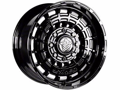 Anthem Off-Road Viper Gloss Black 6-Lug Wheel; 17x9; -12mm Offset (21-25 Bronco, Excluding Raptor)