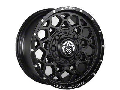 Anthem Off-Road Avenger Satin Black Wheel; 18x9; 18mm Offset (20-24 Jeep Gladiator JT)