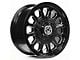 Anthem Off-Road Intimidator Gloss Black Milled Wheel; 18x9 (20-24 Jeep Gladiator JT)